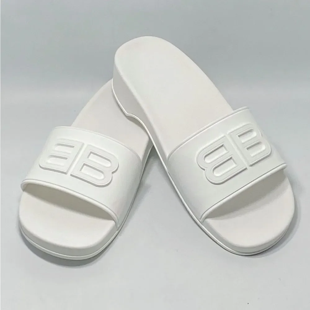 Balenciaga Pool Clog Bb Slide Sandal size 38 - Picture 8 of 12